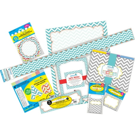 UPC: 0704068035812 | Barker Creek Decorate My Classroom – Beautiful Chevron