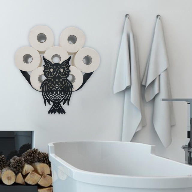Portarrollos higiéco Soledad soporte higiéco con estante para baño Capacidad para 7 papel higiénico