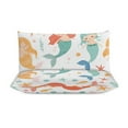 thumbnail image 4 of Ocean Cute Mermaid Bedding Sets Twin Duvet Cover 3 Piece Cute Bed Set for Boys Girls Kid, 4 of 6
