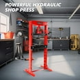 thumbnail image 6 of Towallmark 20-Ton Heavy-Duty Hydraulic Shop Press – H-Frame Bearing & Metalworking Press for Garage & Industrial Use, 6 of 6