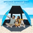 thumbnail image 2 of Carpa de playa portátil Gorich UPF 50+ con protección UV plegable, 2 of 7