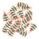 thumbnail image 5 of Colgantes De Abalorios Navideños Chapados, Colgantes Navideños Lindos Con Aleación Para Hacer Collares, Pulseras, Aretes, Llaveros, Cadena De Suéter, Día De Navidad Ccdes Otros, 5 of 8
