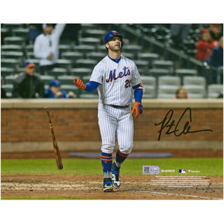 Pete Alonso New York Mets Fanatics Authentic Autographed Nike Authentic  Jersey with Polar Bear Inscription - Black