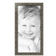 thumbnail image 2 of ArtToFrames 10" x 20" Silver Picture Frame, 10x20 inch Silver Wood Poster Frame (WOM-4993),  Pack, 2 of 7