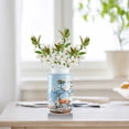 thumbnail image 4 of XGFHYJEH Vase, Flower Vase, Vase Decor, Plastic Vase, Spring Vase, Short Vase, Bouquet Vase, Flower Vases Clearance, Flower Vase Decor, Vase Decorations Clearances, Plastic Vase for Flowers, 4 of 6