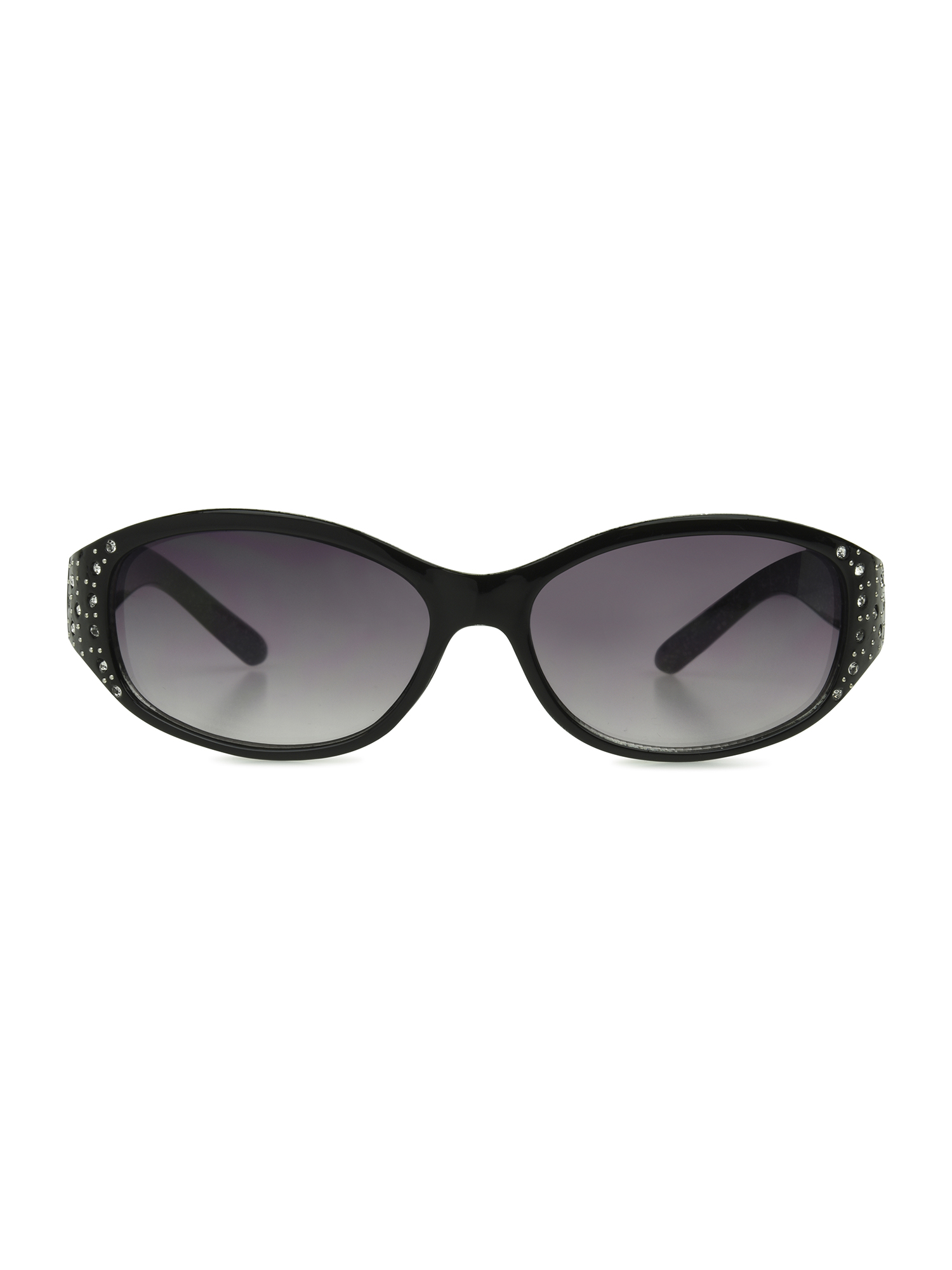 Foster Grant Women's Wrap Fashion Sunglasses, Black photo 1