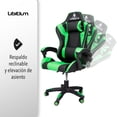 thumbnail image 4 of Silla Gamer LIBITIUM Verde GAME-VD, 4 of 6