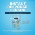 thumbnail image 6 of Toto TET2LB31#SS EcoPower Touchless 1.28 GPF High-Efficiency Concealed Toilet Flushometer Valve for Back Spud with 14 x 12 Cover Plate, Stainless Steel, 6 of 7