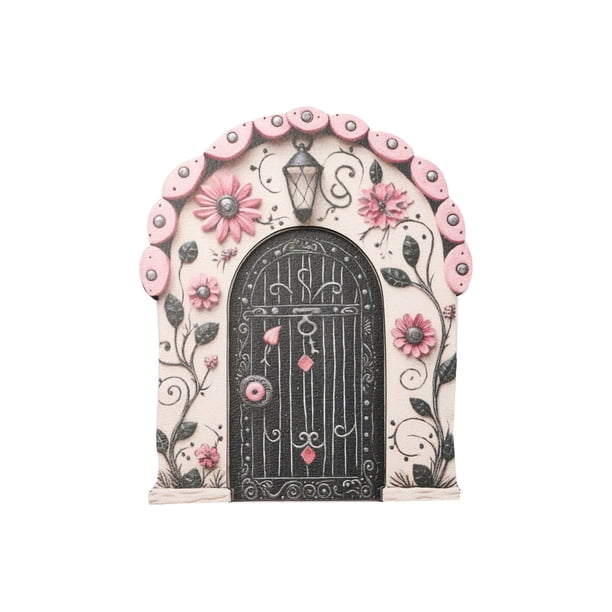 Oferta por tiempo limitado!Puertas de hadas para árboles, puerta de hadas en miniatura para exteriores, decoración de árboles, accesorios de jardín