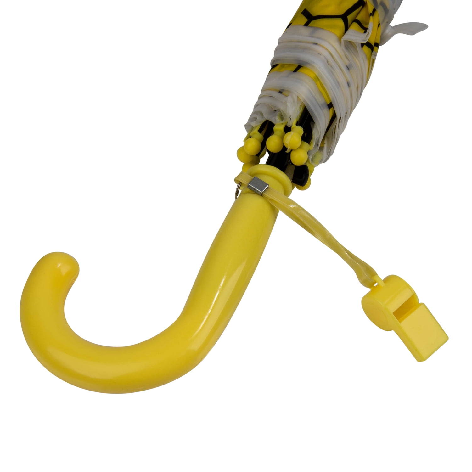 Lightweight Cartoon Friends Children's Umbrella With Plastic Safety Whistle, Easy Open Button, And Comfortable Grip Handle