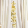 thumbnail image 4 of BLESSUME Clergy Roman Cassock Adults Priest Robe Liturgical Vestment Preacher Altar Server, 4 of 7