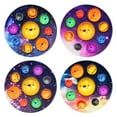 thumbnail image 1 of 4 Pcs Jouet Fidget Galaxy Dimple Poppet Jouets Planète Dimple S, 1 of 4