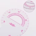 thumbnail image 4 of Uxcell Styling Sewing French Curve Ruler, 24x11cm Clear Sewing Pattern Making Ruler, 4 of 6