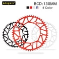 thumbnail image 3 of Litepro Round Chainring Crankset 130 BCD Hollow 46/48/50/52/54T/56T/58T Single Speed Track Bike Narrow Wide Tooth Chainwheel, 3 of 6