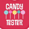 thumbnail image 4 of Inktastic Candy Tester Cute Sweets Boys or Girls Baby Bib, 4 of 4