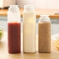 thumbnail image 2 of Condiment Squeeze Bottles for Liquids,BPA Free Squeeze Bottles Refillable,Empty Squirt Bottle,Large Valve Sealing Syrup Ketchup Cream Self Dispenser Sour Dispenser SKPE, 2 of 10