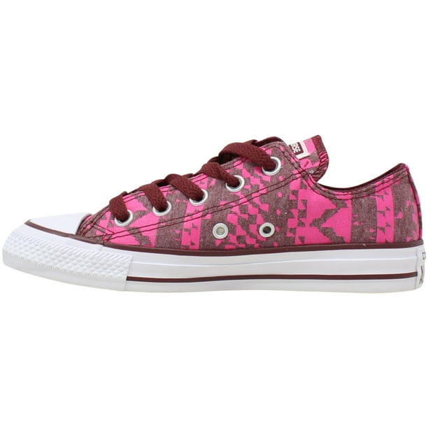 Converse bordeaux basse clearance portées