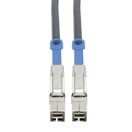 UPC: 0037332222312 | Tripp Lite Mini-sas External Hd Cable Sff-8644 To Sff-8644 12gbps 2m 6.6ft – Sas External Cable – Sas 12gbit/s – 4-lane – Mini Sas Hd (sff-8644) (m) Protective Cap To Mini Sas Hd (sff-8644) (m)