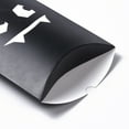 thumbnail image 4 of 50pc Halloween Pillow Boxes Candy Gift Boxes Packaging Boxes for Halloween Thanksgiving Party Ghost Pattern Black 14x9.5x2.8cm DIY, 4 of 4