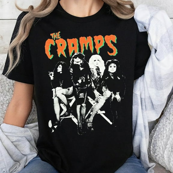 Unisex The Cramps Band Album Graphic T-Shirt, Sizes S-5XL, Tbun