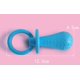 thumbnail image 3 of piezas de linda botella de leche de goma chirriante con forma de piruleta para perro, juguete masticable para molares, artículos duraderos para perros, juguetes para masticar, 3 of 3