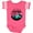 Football Pink and White, variant on Inktastic Grandma's Hiking Buddy with Mountains and Trees Boys or Girls Baby Bodysuit