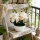 thumbnail image 4 of Artificial Phalaenopsis Orchid Potted Plants Realistic Orchid With Pot For Home Office Decor, 4 of 6