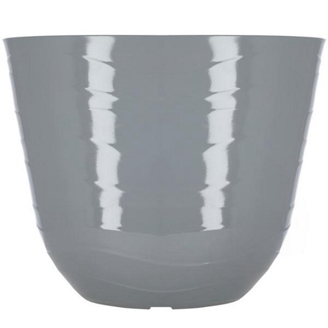 maceta de resina gael color shadow grey 18