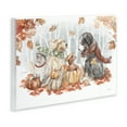 thumbnail image 4 of Stupell Industries Autumn Fun Dogs Holiday Painting Unframed Art Prints Wall Art, 19 x 13, 4 of 8