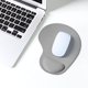 thumbnail image 4 of Uuiauoio Office Mousepad with Gel Wrist Support - Ergonomic Gaming Desktop Mouse Pad Wrist Rest - Design Gamepad Mat Rubber Base for Laptop Computer -Silicone Non-Slip Special-Textured Surface, 4 of 6