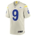thumbnail image 2 of Men's Nike Matthew Stafford Bone Los Angeles Rams Player Game Jersey, 2 of 4