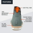 thumbnail image 4 of Grundens Mens DECK-BOSS Ankle Boot, Monument Grey, Size US M 13, 4 of 7