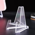 thumbnail image 4 of OULII 20Pcs Transparent Plastic Coin Display Stand for Collectible Storage Desktop Rack with Stable Portable Design, 4 of 8