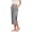 Light Gray, variant on Women's Tear Away Breakaway Capri Pants Casual Post Surgery Recovery Hip Knee Ankle Adaptive Magic Tape Capris Wide Leg Comfy Soft Breathable Elastic Waist Lounge Sweatpants Black M
