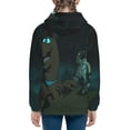 thumbnail image 4 of Lsque Scooby-Doo Patten Youth Hoodie Sweatshirt Pullover with Kangaroo Pocket Boys and Girls Hoodie Warm Hoodie for Kids, 4 of 8
