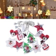 thumbnail image 4 of Luces colgantes,Adornos de luces colgantes de Navidad,Cortina Luces Cuerda Decoración Luz de hadas,Dormitorio de ventana interior de lámpara LED de acrílico transparente,Festival Sunnimix Luces colgantes, 4 of 8