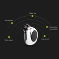 thumbnail image 3 of XYCCY Oreillette Sans Fil, Puce Bluetooth 4.1 Transmission Stable, Super Longue Veille, Réduction de Bruit Intelligente, Légère et Portable Compatible avec DevicesST-001 Compatible Bluetooth, 3 of 3