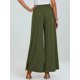 thumbnail image 5 of Pantalones de Yoga de Pierna para Mujer, Informales, Holgados y Cómodos, de Cintura Alta, con Bolsillos. Verde XXL, 5 of 6