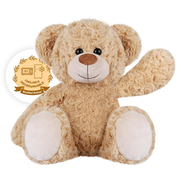 Almohadilla térmica de peluche con forma de oso de peluche SuzziPals Allie