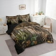 thumbnail image 3 of Manfei Western Theme 7-Piece Bedding Comforter Set for Female Men,Green Cactus King Bedding Sets,Rustic Retro Farmhouse Ultra Soft Bed Sheets,Luxury Bedroom Decor,Reversible, 3 of 8