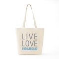 thumbnail image 6 of CafePress - Live Love Paddleboard Tote Bag - Unisex Canvas Tote Bag, Beige, 1-Piece, 6 of 7