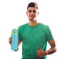 thumbnail image 3 of Aislado Al Paja 32 Oz Con Asa para Frías Y Calientes () Verde, 3 of 9