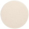 thumbnail image 6 of SAFAVIEH Alistair Modern Faux Shearling Ottoman, Off White/Natural, 6 of 10
