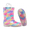Colorful Clouds, variant on Girls Waterproof Rain Boots Gradient Easy On PVC Kids Mud Boots Outdoor