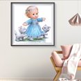 thumbnail image 1 of Cuadros Decorativos 5D DIY bebé niña diamante redondo completo pintura pared arte sala de estar decoraciones Ndcxsfigh Nuevos Originales, 1 of 9