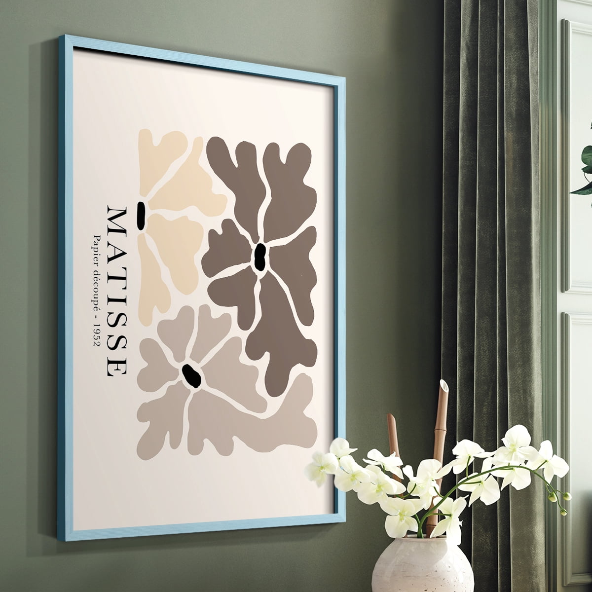 Matisse CCXLIX in Solid Wood 8 x 10 Framed Print