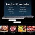 thumbnail image 5 of Huusk 11.5 Inch Hand Forged Slicing Knife for Meats, Ribs, Roasts - Brisket Carving Knife for BBQ, 5 of 7