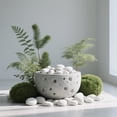 thumbnail image 3 of Polished White River Pebbles 1.8-2.6in - Natural Decorative Stones for Indoor Decor, DIY Crafts & Garden Landscaping, 3 of 7
