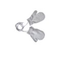 thumbnail image 1 of Minnieouse 1 par de guantes para niños pequeños, manoplas para niños, accesorios para ropa artesanal, cubierta para dedos para niños, para al aire guantes y mitones gris claro Minnieouse AP009015-06, 1 of 6