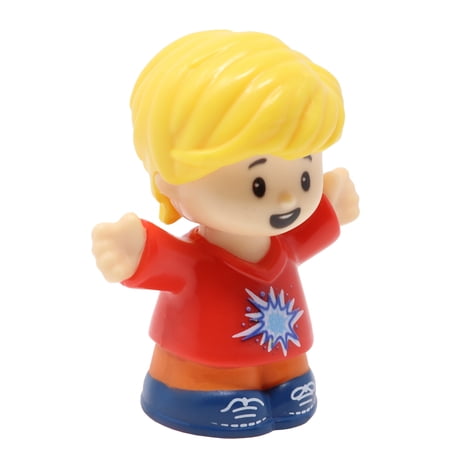 Replacement Part for Collectible Fisher-Price Little People Airport School Zoo Family Dollhouse Playset GWV20 - Replacement Blonde Eddie Figure
